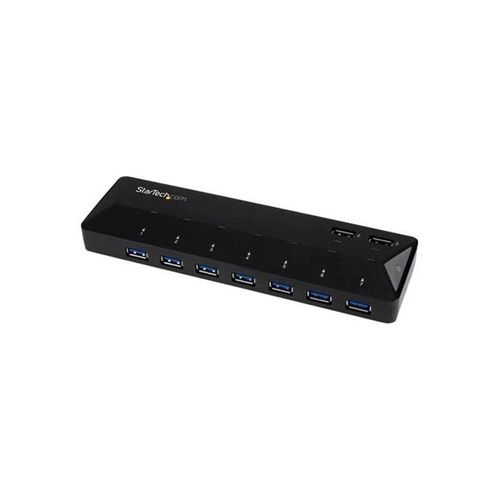 StarTech.com 7-Port USB 3.0 Hub plus Dedicated Charging Ports USB-Hubs - USB 3.2 - 7 - Schwarz