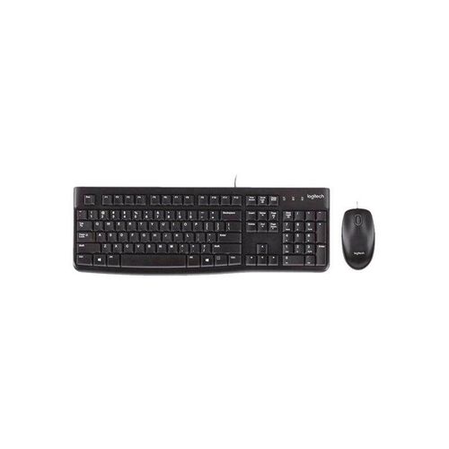 Logitech Desktop MK120 - Tastatur & Maus Set - Spanisch