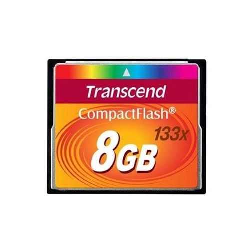 Transcend Compact Flash 133x - 50MB/s - 8GB
