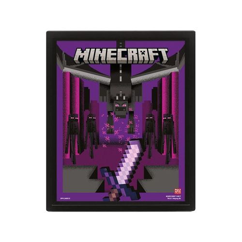 Pyramid - Minecraft Lenticular 20 x 30 cm - Bild