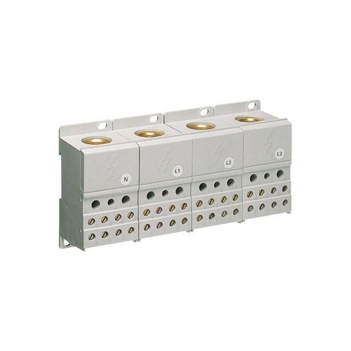 Hager Distribution block 1p 250a for din rail
