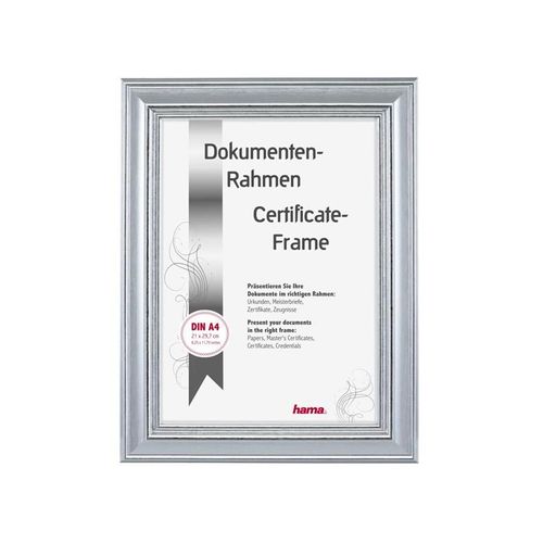 Hama "Lobby" Plastic Frame silver 21 x 29.7 cm