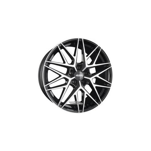 Alufelge BERLIN WHEELS WHEELS BW01 KREUZBERG Einteilig Black Front Polished 8.50 x 19 ET 30.00 5x112.00