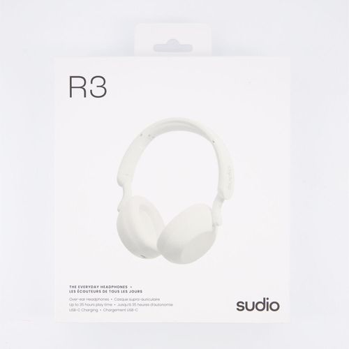 Weiße kabellose Kopfhörer