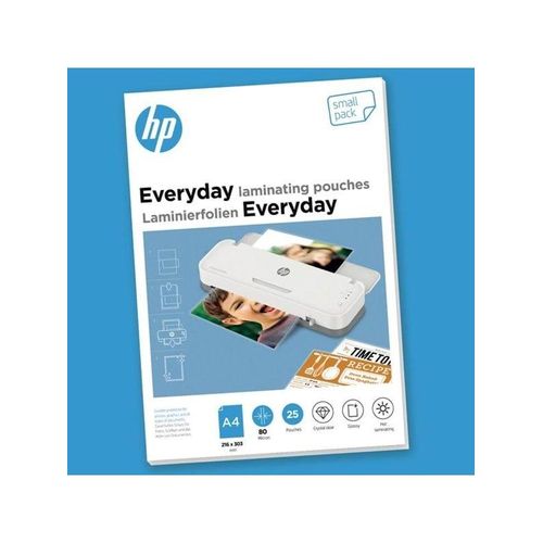 HP Lamineringslomme Klar 80my A4 (25)