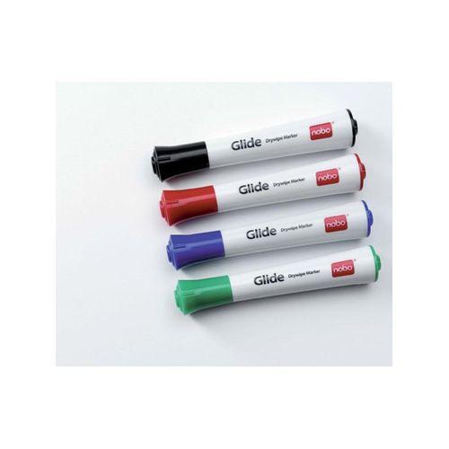 Nobo Glide Flipcharts-Marker, trocken abwischbar
