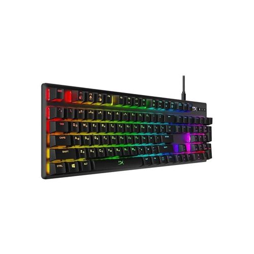 HyperX Alloy Origins - Red - DE - Gaming Tastaturen - Deutsch - Schwarz