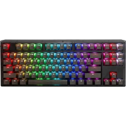 Ducky One 3 Aura Black TKL Gaming Tastatur RGB LED - MX-Blue - Tastatur - QWERTZ