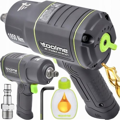 Pneumatischer Schlagschrauber 1850Nm Doppelhammer 1/2" 3 Bereichseinstellung