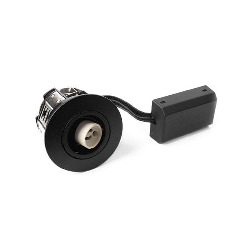 HiluX D10 recessed spot GU10, Matt black