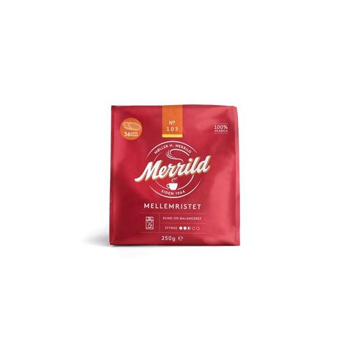 MERRILD No. 103 - Mittlere Röstung - 36 Kaffeepads