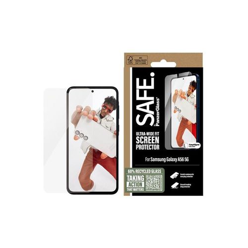 SAFE by PanzerGlass Screen Protector Samsung Galaxy A56 5G | Ultra-Wide Fit w. Aligner