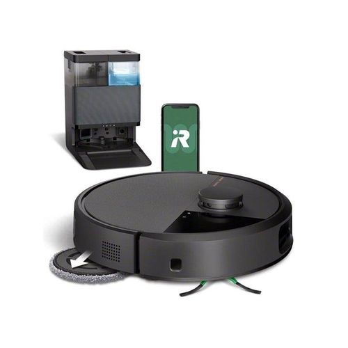 iRobot Roboter Staubsauger Saugroboter Roomba Combo 505 Combo Plus - Schwarz
