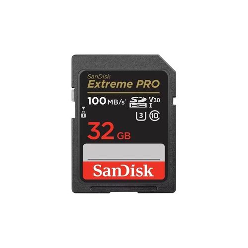 SANDISK Extreme PRO SD - 100MB/s - 32GB