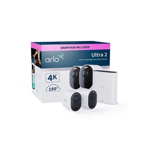 Arlo Ultra 2 4K UHD Wire-Free Security Camera System - 2 Cameras
