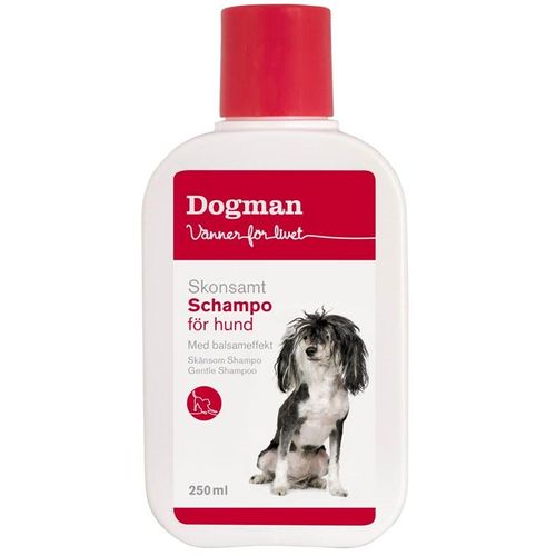 Dogman Sanftes Hundeshampoo - Mild und Feuchtigkeitsspendend 250ml
