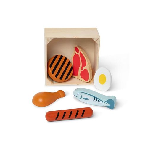 Melissa & Doug Wooden Toy Play Food - Protein