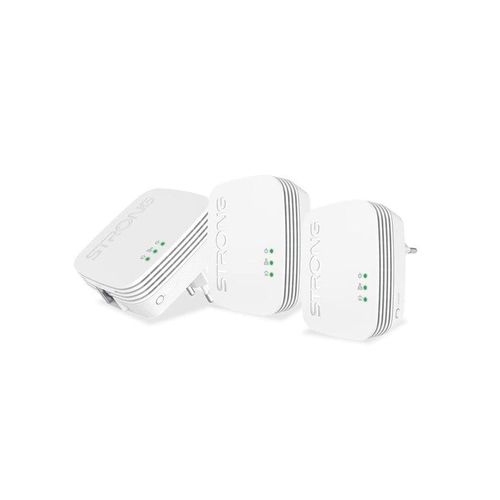 Strong Powerline 600 Mini 3-pack - 600 Mbit/s Homeplugs