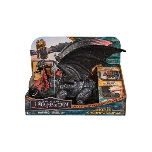 Dragons Movie Red Death Chomping Rampage