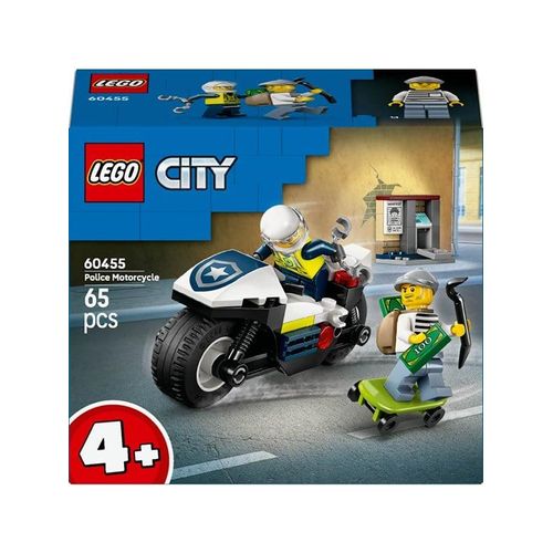 LEGO City 60455 Verfolgungsjagd mit dem Polizeimotorrad