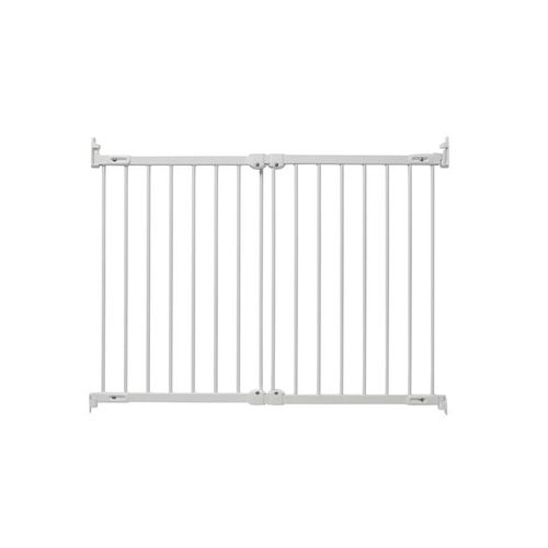 BabyDan FlexiFit Safety Gate Metal White 67-105.5 cm