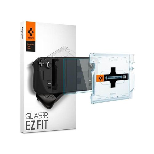 Spigen Glass tR EZ Fit 1 Pack - Steam Deck - Miscellaneous Zubehör für Spielkonsole - Steam Deck