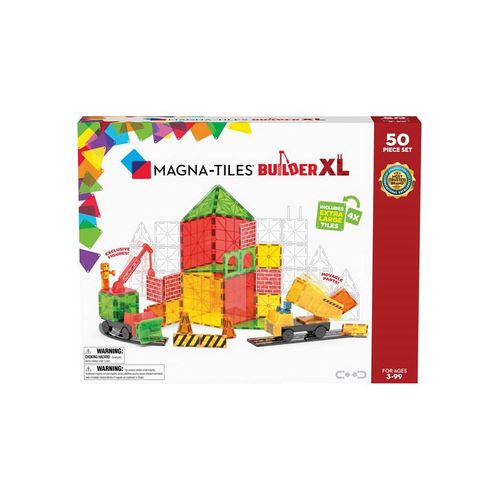 Magna-Tiles Builder XL 50-Piece