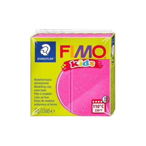 Staedtler Mod. clay FIMO kids glitter fuchsia