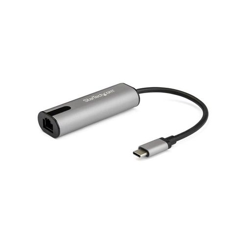 StarTech.com US2GC30 2.5GbE USB C to Ethernet Adapter NBASE-T NIC - USB 3.0 Type C 2.5/1 Gigabit/100 Mbps Multi Speed