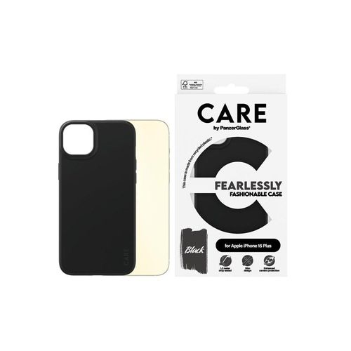 CARE by PanzerGlass Fashionable Case Black iPhone 15 Plus