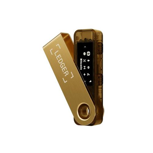 Ledger Nano S Plus Gold Crypto Hardware Wallet