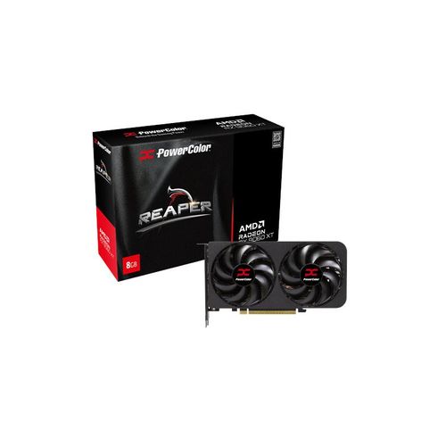 PowerColor Radeon RX 9060 XT Reaper - 8GB GDDR6 RAM - Grafikkarte