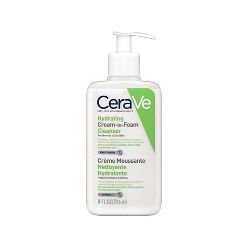 CeraVe Hydrating Cream-To-Foam Cleanser 236 ml