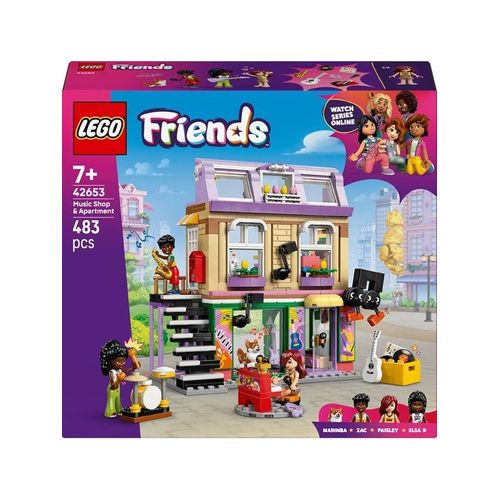 LEGO Friends 42653 Musikladen & Wohnung