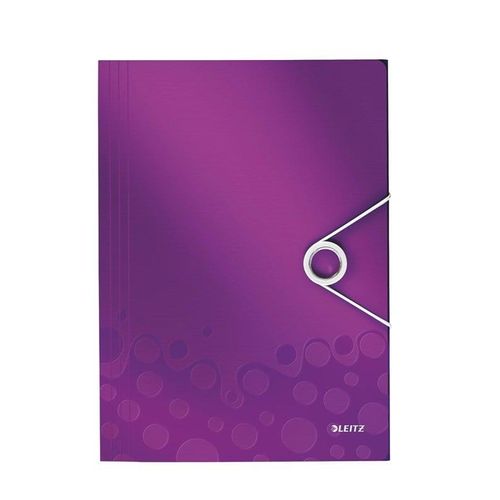Leitz WOW Eckspannermappe Violett