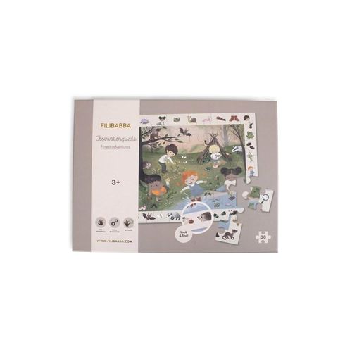 Filibabba Observationspuzzle - Forest adventures