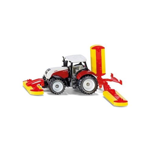 SIKU Steyr with Poettinger mower combination