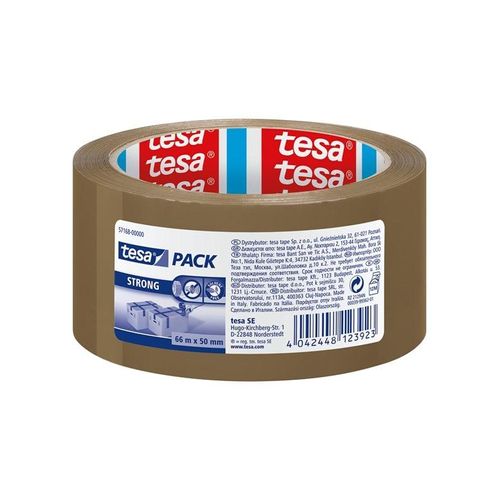 tesa pack Strong Packaging Tape 66m x 50mm Brown
