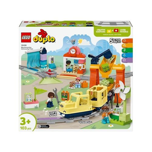LEGO DUPLO 10428 Große interaktive Eisenbahn