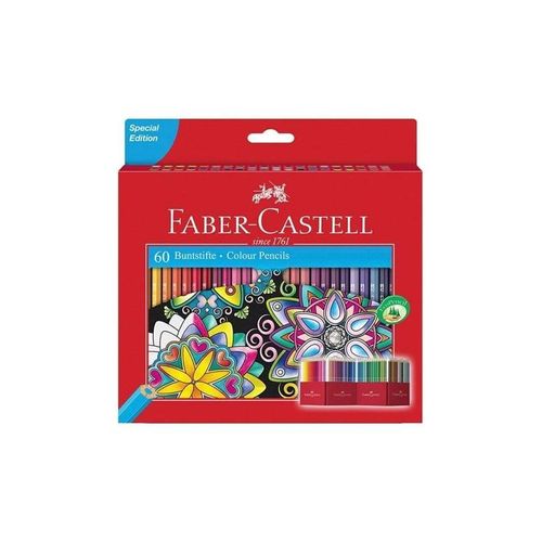 Faber-Castell Castle Colored pencils box of 60 pcs