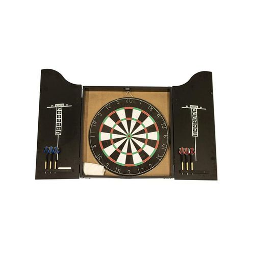 Nordic Games Dartskive klassisk i dartskab med dartpile