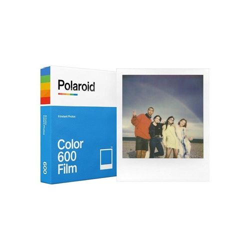 Polaroid Color Film 600 Type (8 exposures) - White Frame