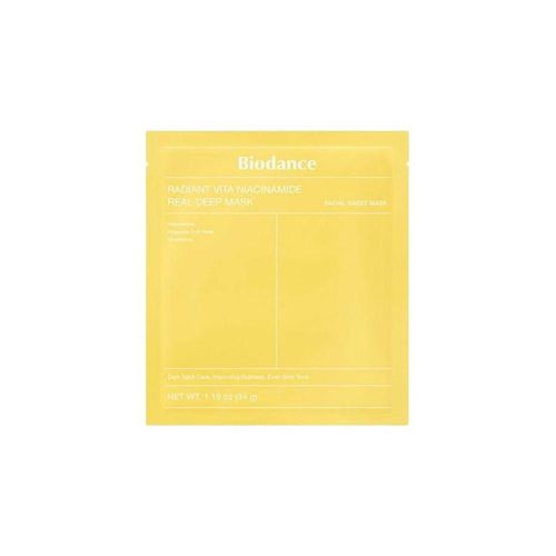BIODANCE Radiant Vita Niacinamide Real Deep Mask 1 pcs