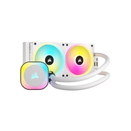 Corsair iCUE LINK H100i RGB - White - CPU-Wasserkühlung - Max 37 dBA