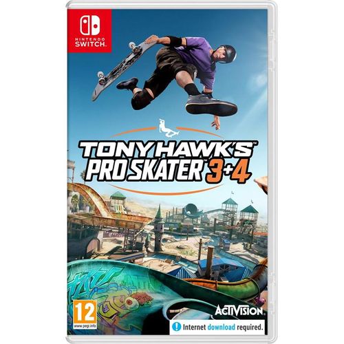 Tony Hawk's Pro Skater 3 + 4 - Nintendo Switch - Sport - PEGI 12
