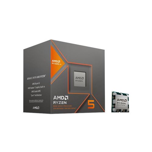 AMD Ryzen 5 8600G Wraith Stealth CPU - 6 Kerne - 4.35 GHz - AMD AM5 - AMD Boxed (mit Kühler)