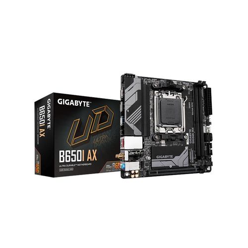 GIGABYTE B650I AX Mainboard - AMD B650 - AMD AM5 socket - DDR5 RAM - Mini-ITX