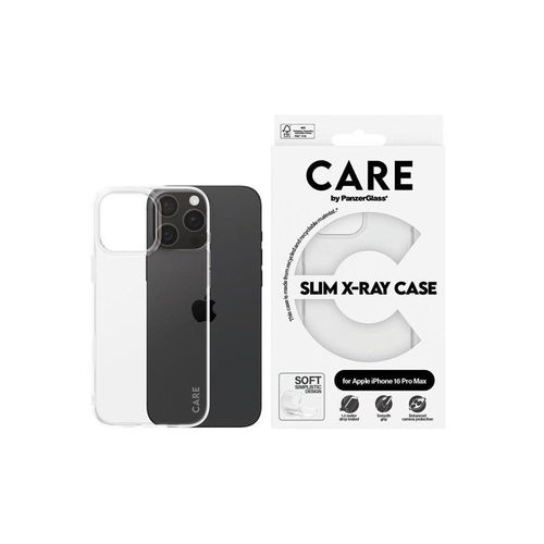CARE by PanzerGlass Case Fashion X-Ray Soft Basic iPhone 16 Pro Max