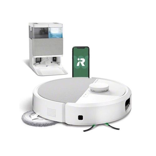 iRobot Roboter Staubsauger Saugroboter Roomba Combo 505 Combo Plus - Weiß