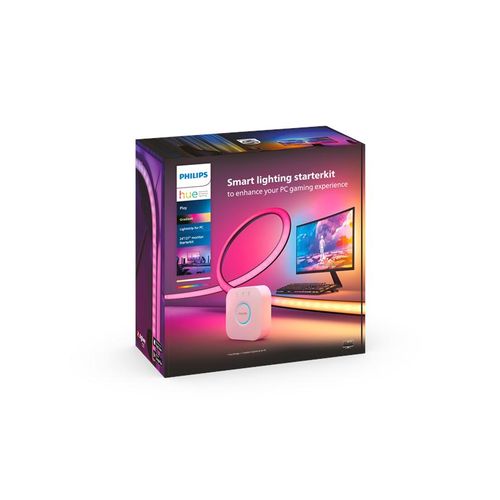 Philips Hue Play Gradient PC Lightstrip 24-27" + Hue Bridge